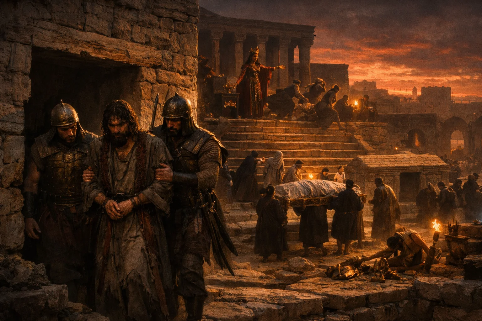 Ahaziah Found and the Throne Emptied