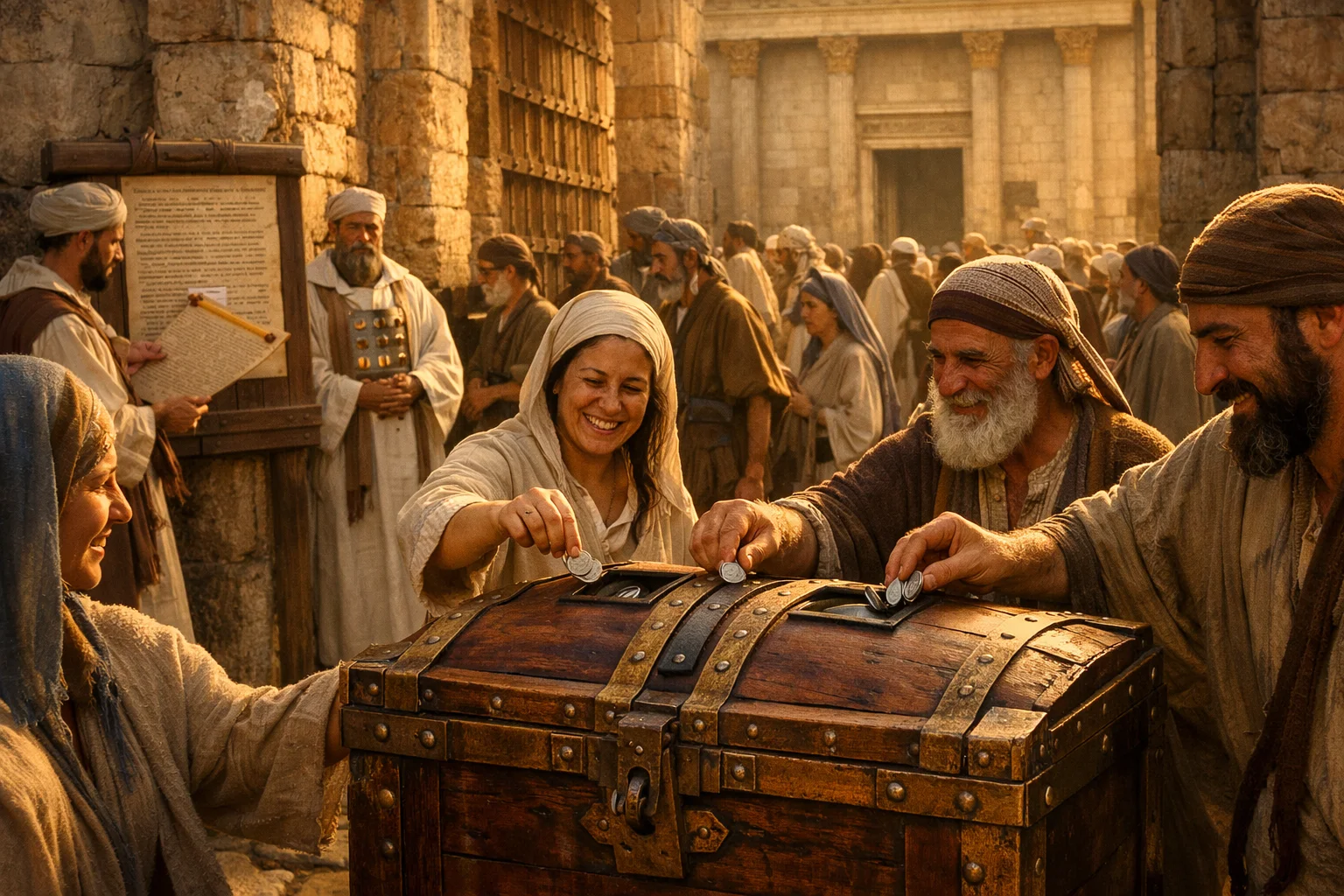 The Chest at the Temple Gate