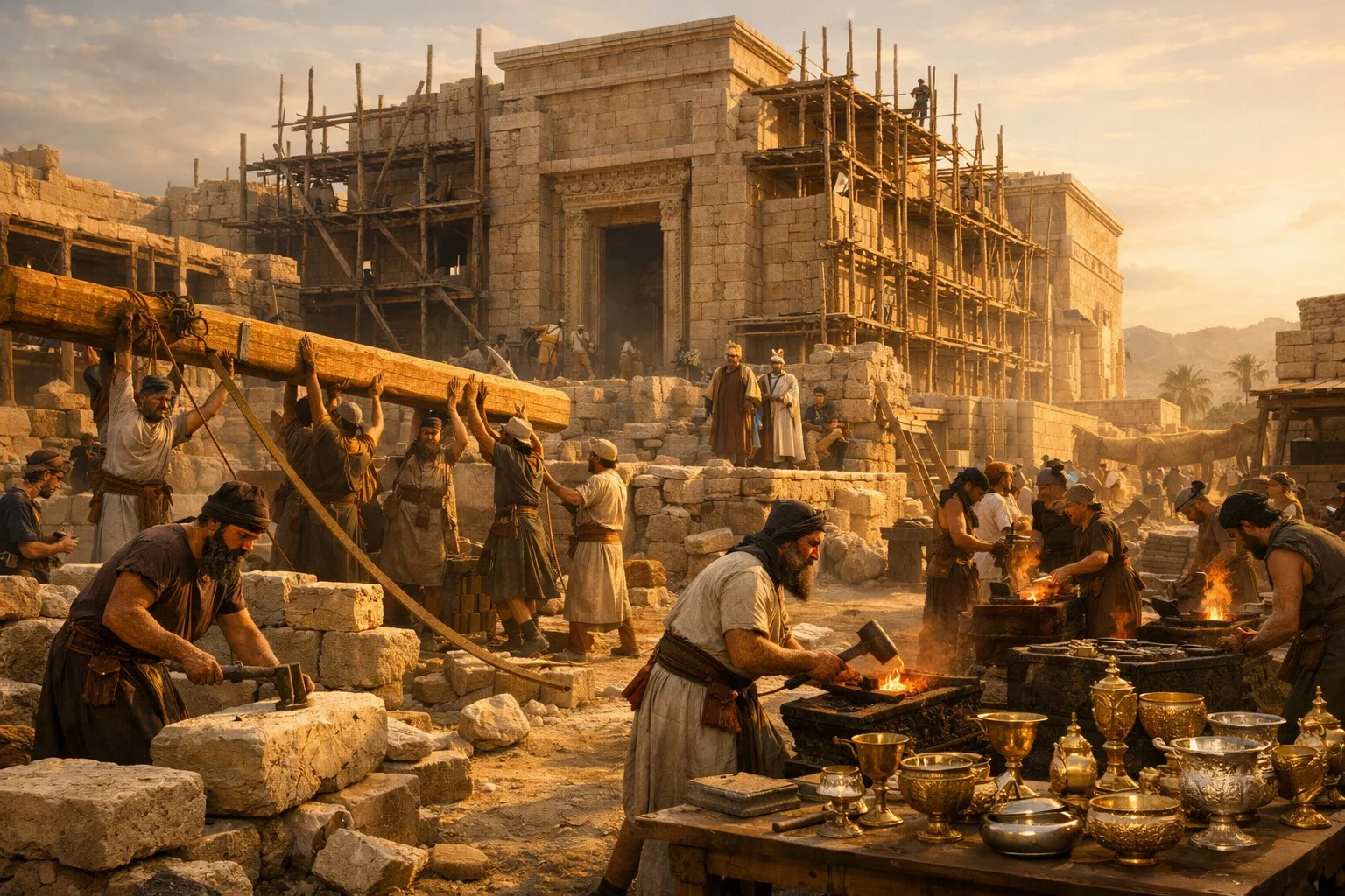 Rebuilding the House of the LORD