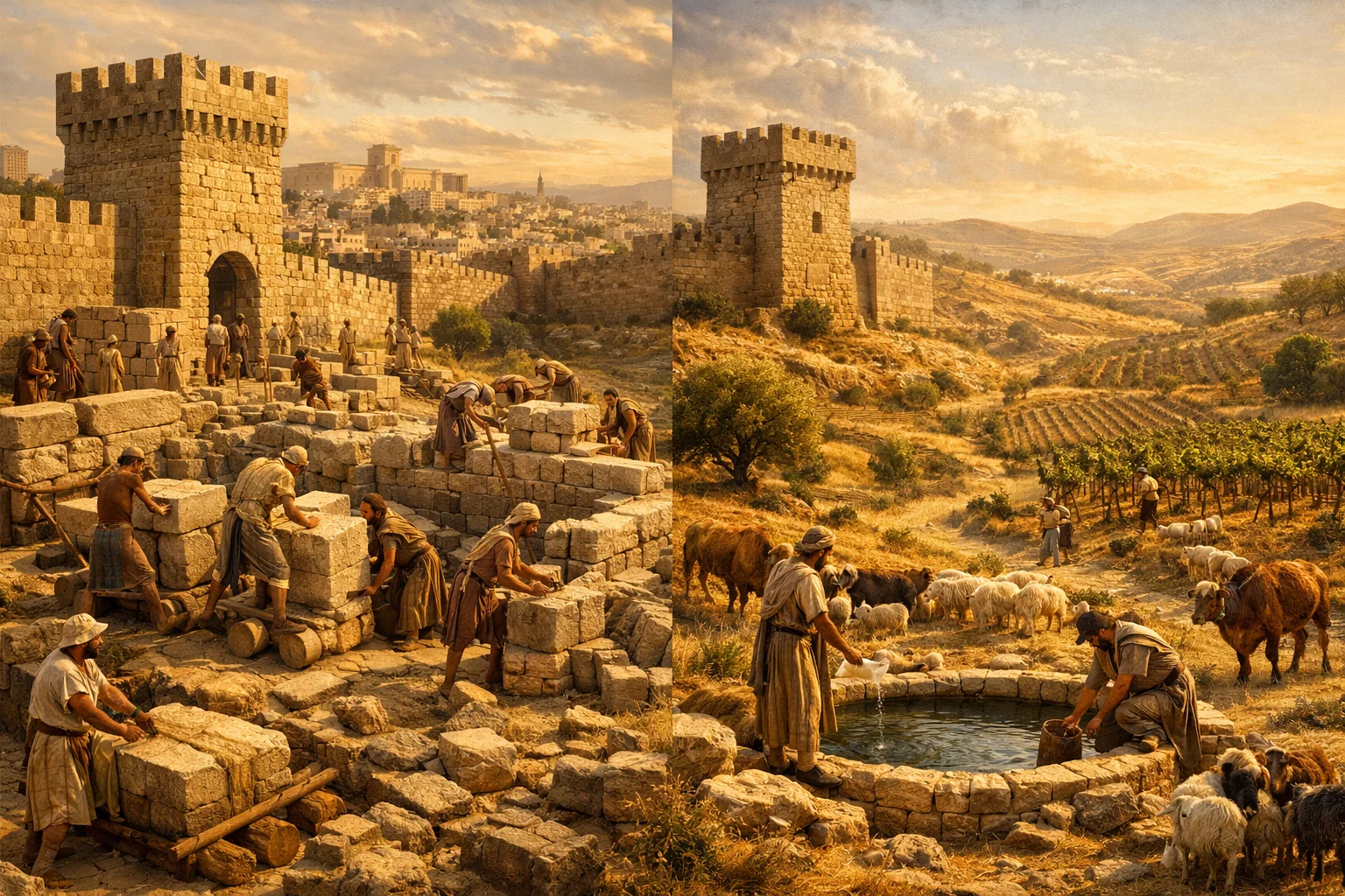 Builder of Towers and Cisterns