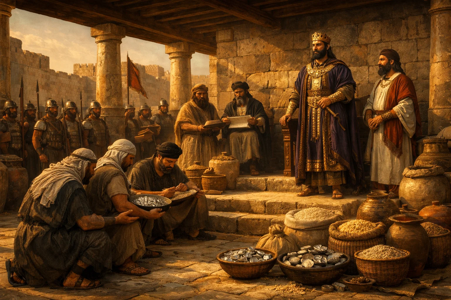 Tribute from the Ammonites