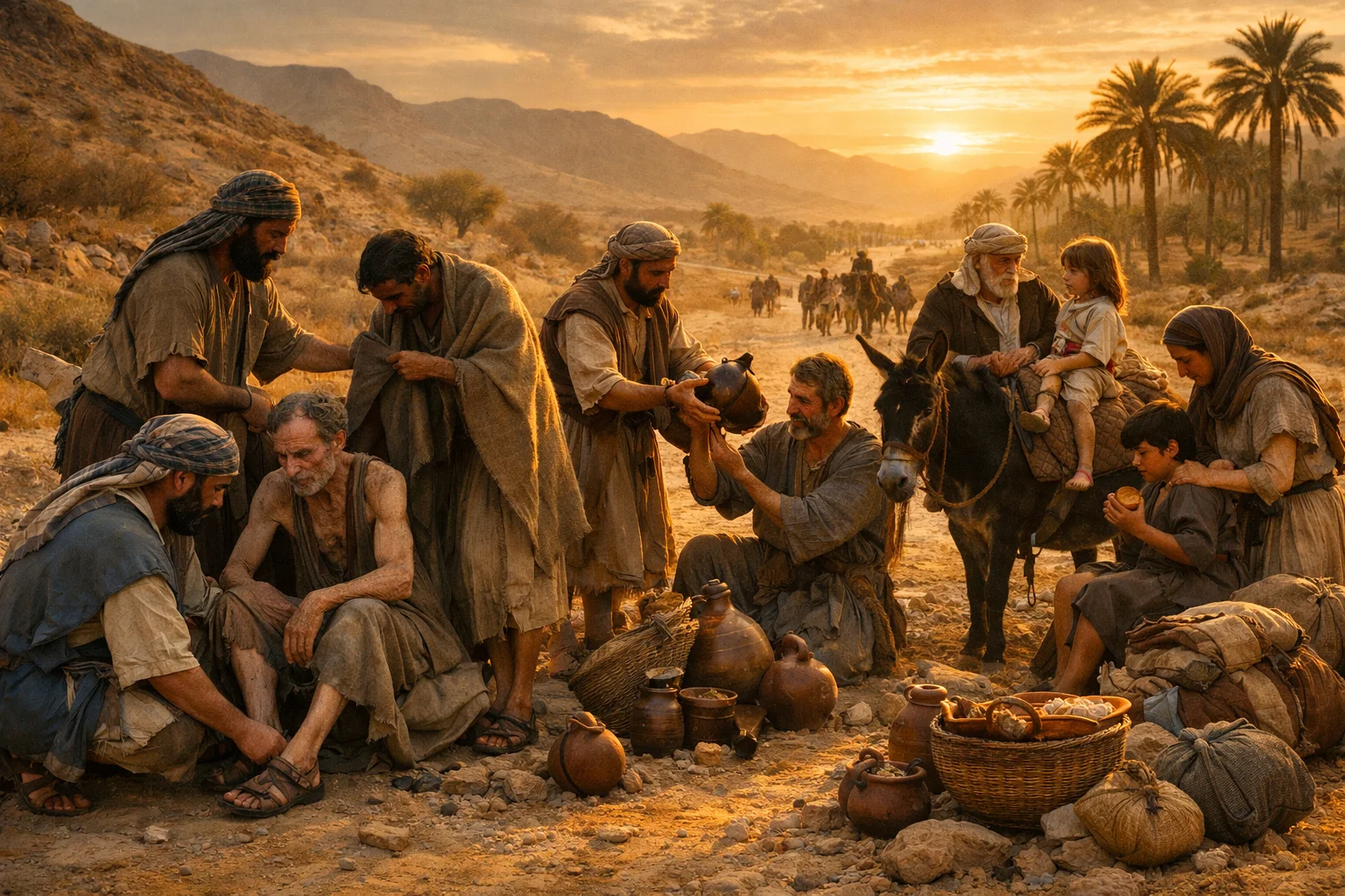 The Captives Are Clothed and Restored