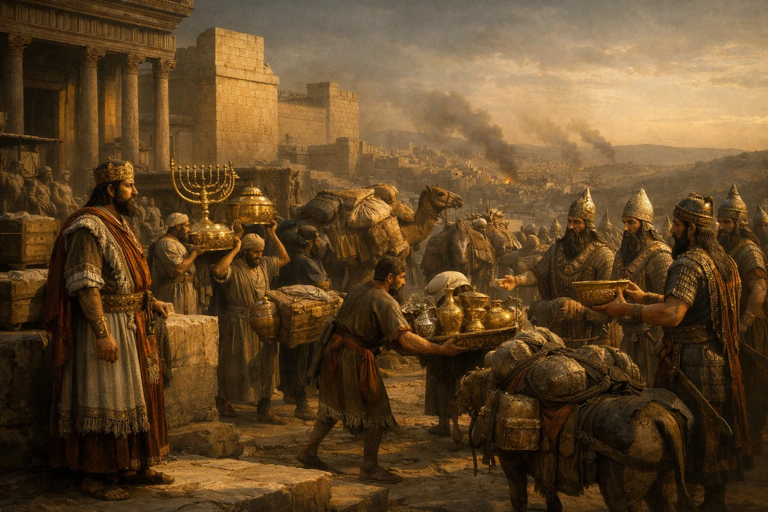 Ahaz Pays Assyria in Vain