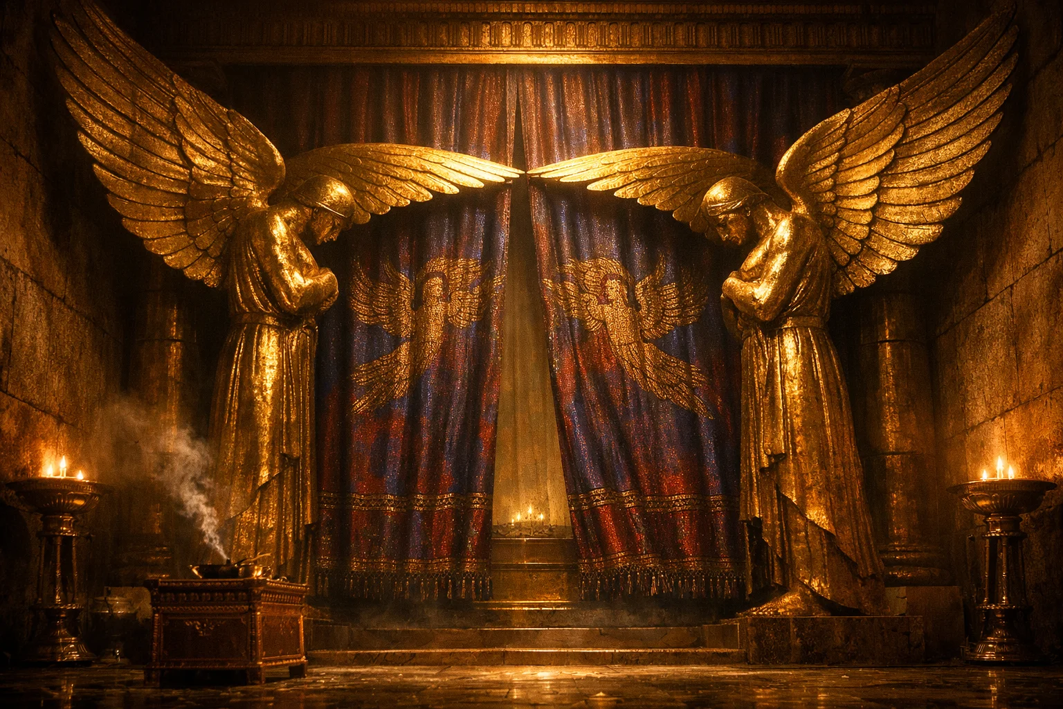 The Great Cherubim and Woven Curtain