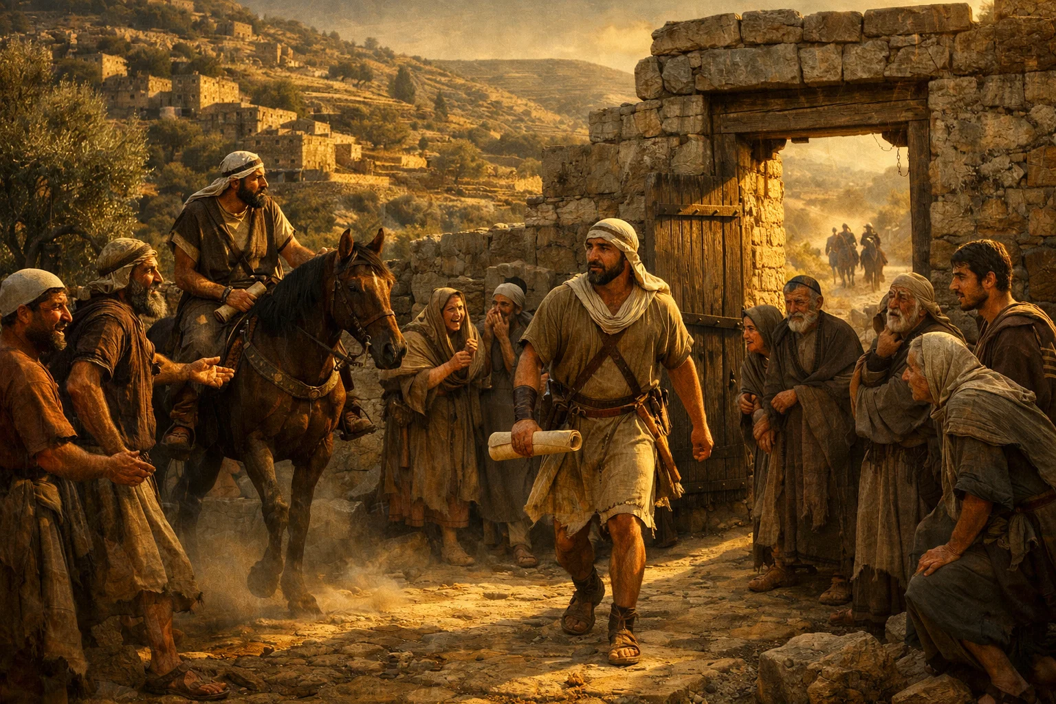 Couriers Carry the Call Across the Land