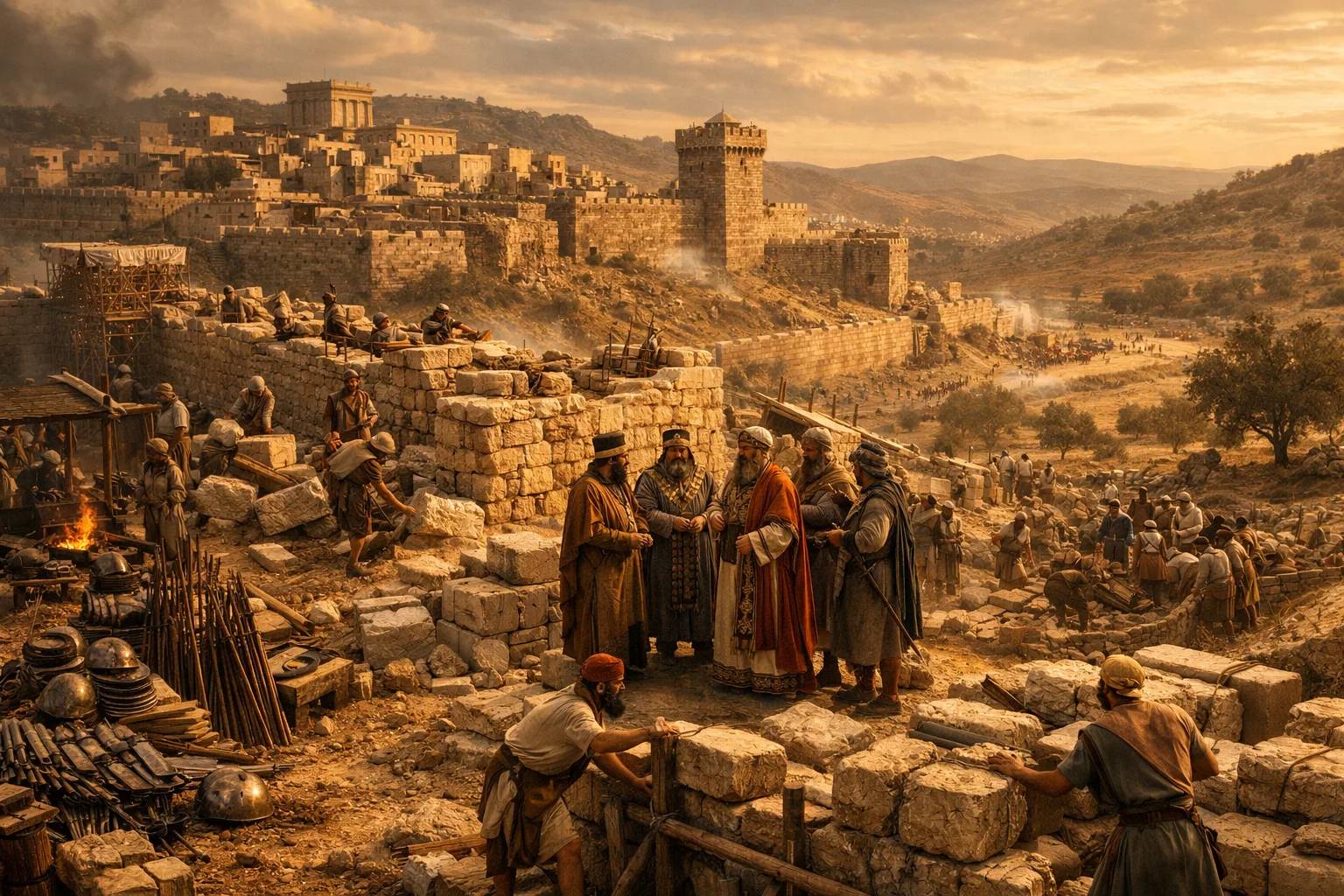 Hezekiah Prepares Jerusalem