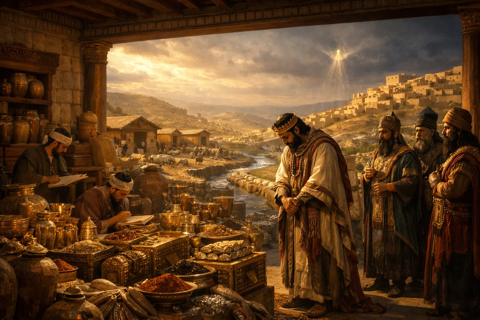 Hezekiah Tested in Prosperity