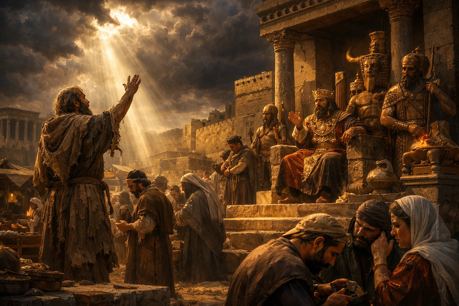 The Lord Speaks, but They Refuse