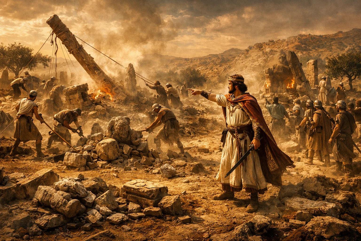 Josiah Purges the Land of Idols