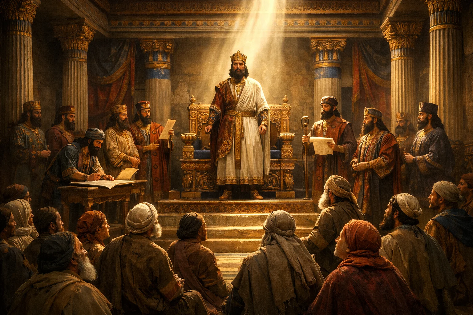 Cyrus Proclaims Return and Rebuilding