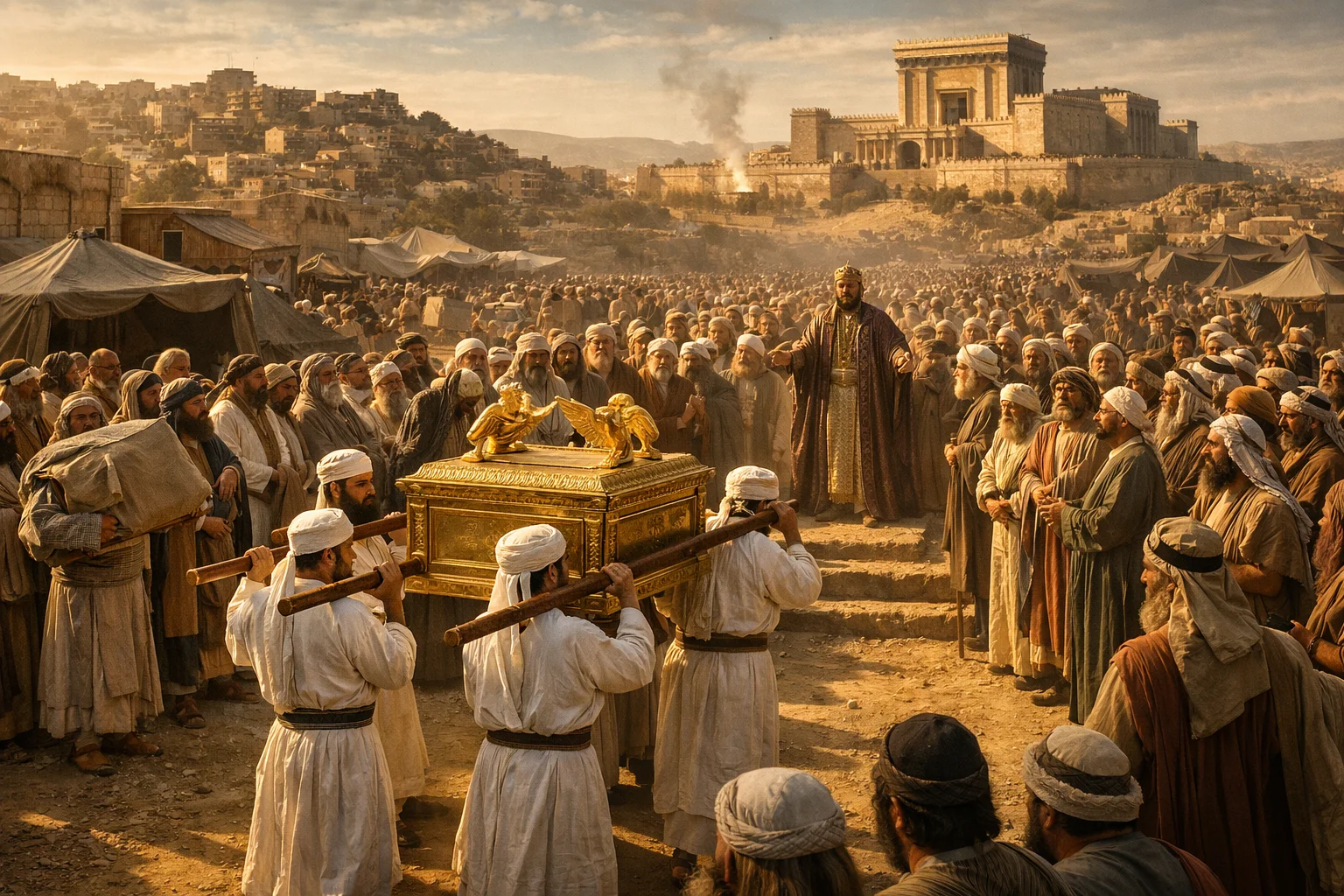 The Elders Gather for the Ark