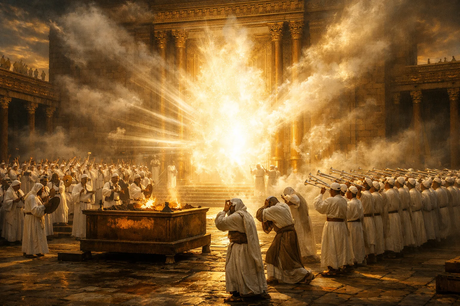 The Cloud Fills the Temple