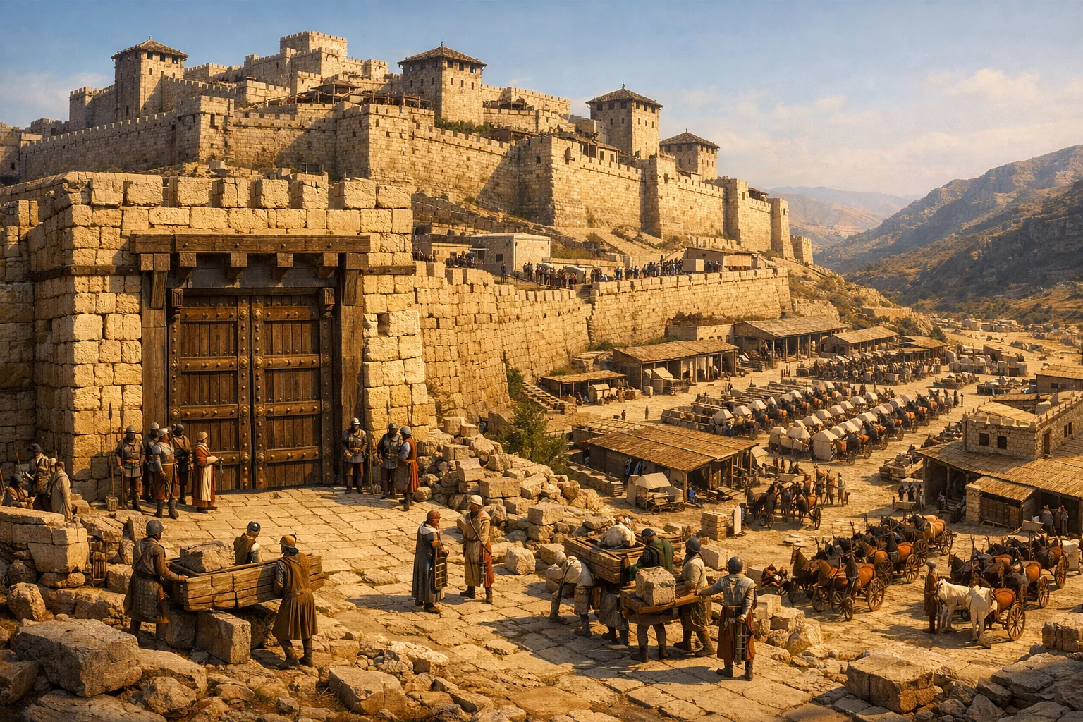 Fortified Cities and Royal Storehouses