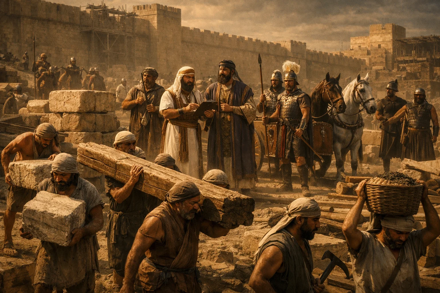 Laborers and Officials Under Solomon