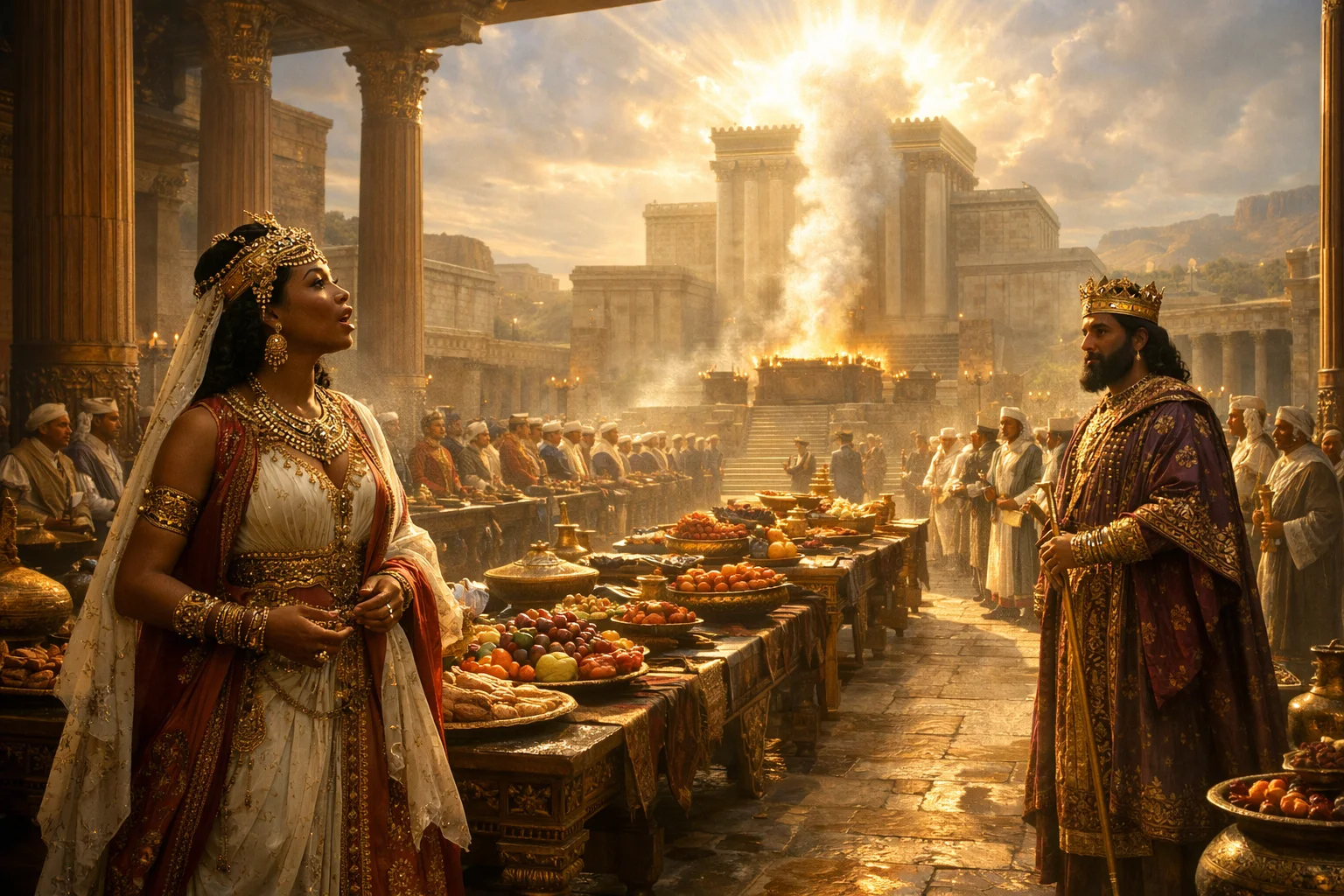 The Queen Overwhelmed by Solomon’s Splendor