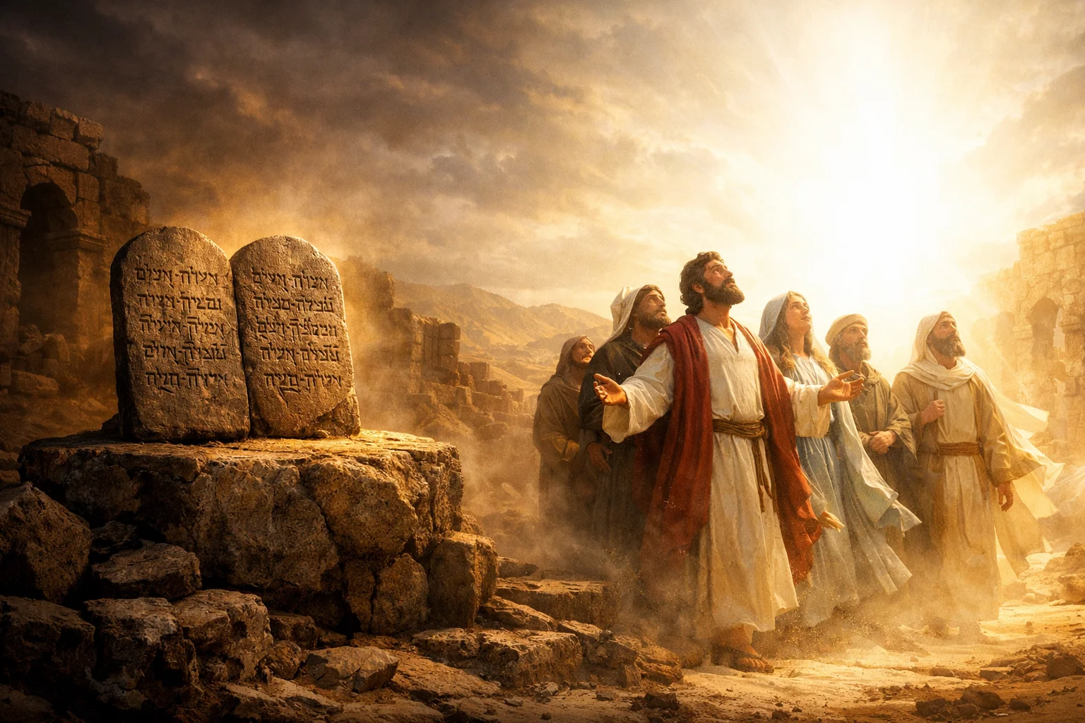 Stone Tablets and Surpassing Glory