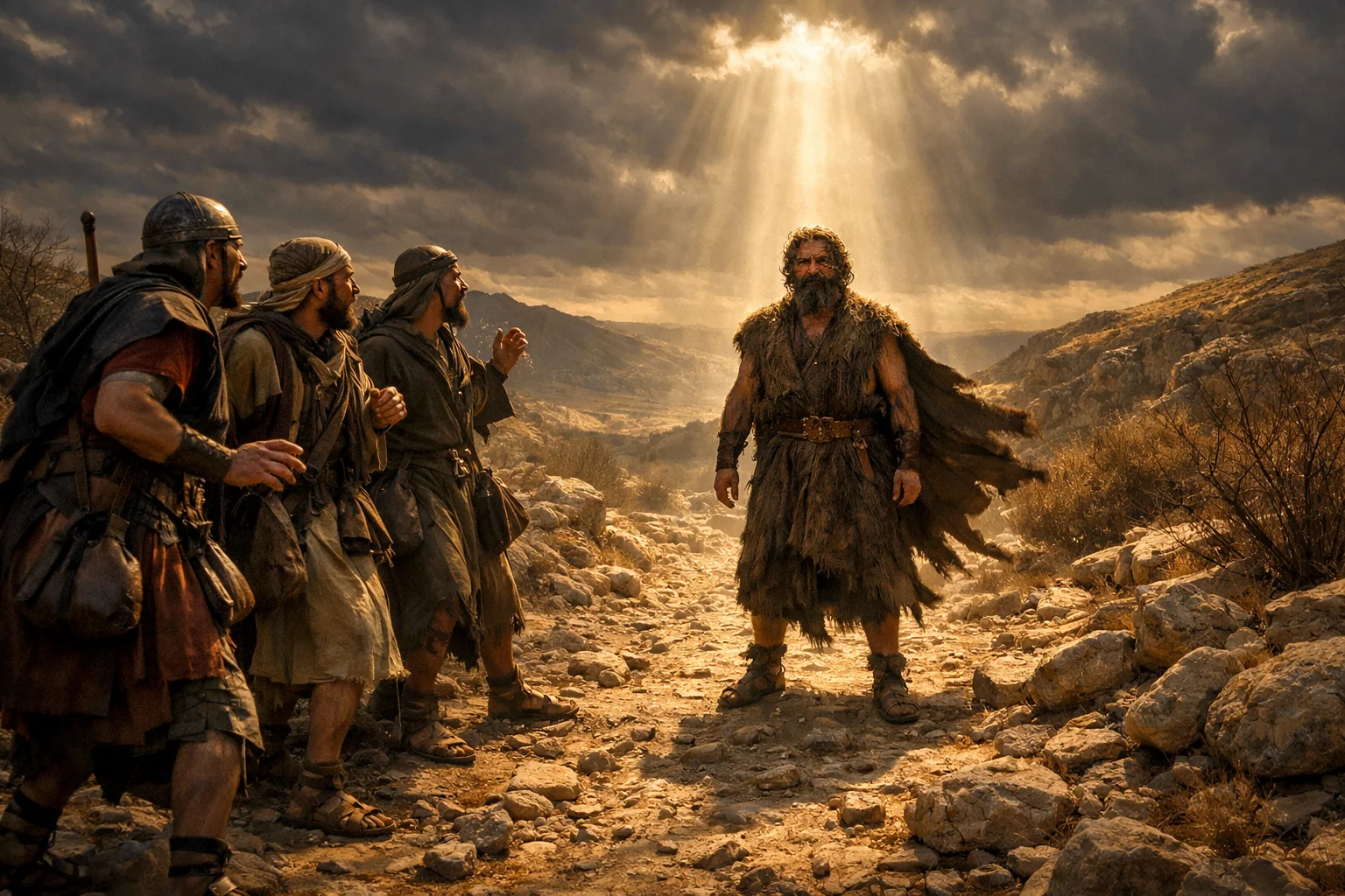 Elijah Confronts the Messengers
