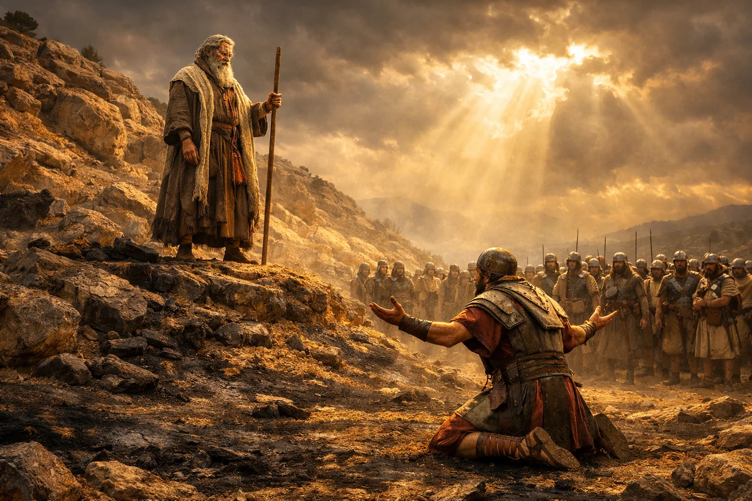 The Third Captain Pleads for Mercy