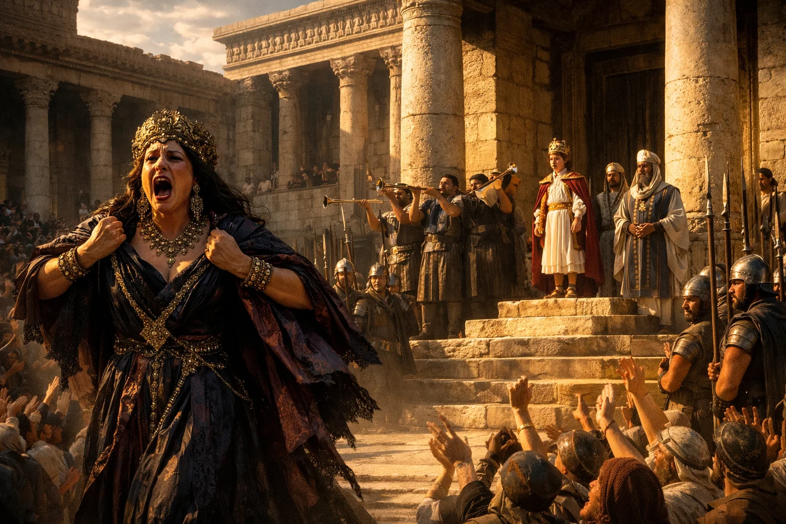 Athaliah Cries 'Treason!'