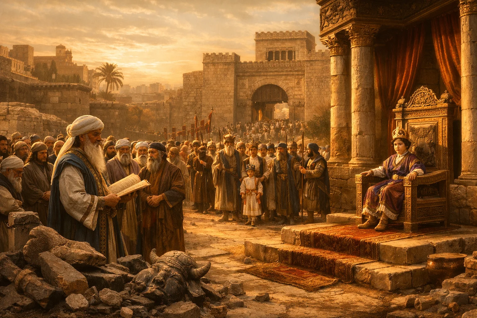 Covenant Renewed and the Throne Restored