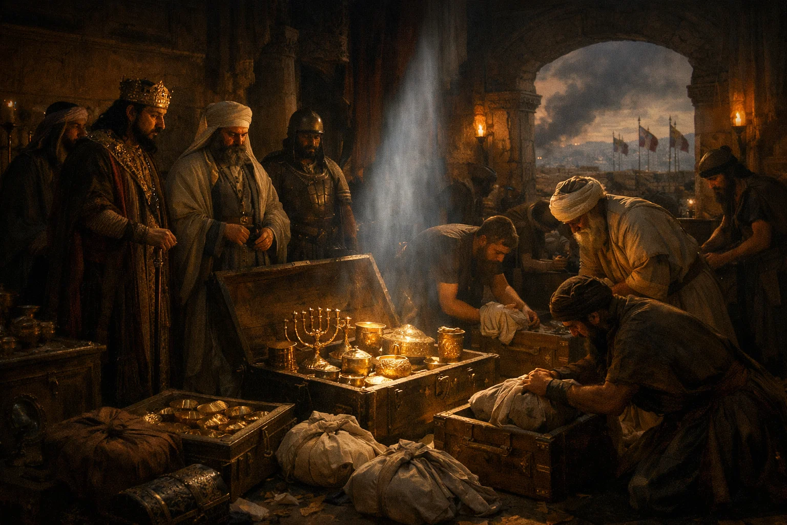 Treasures Sent to Hazael