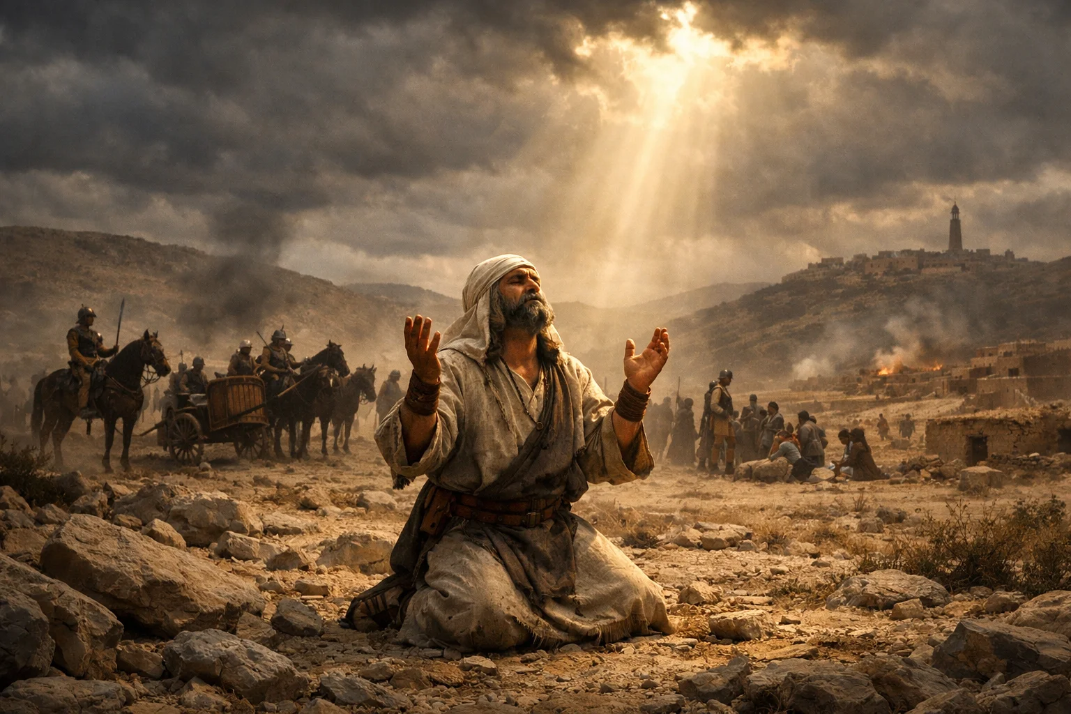 Jehoahaz Pleads Under Aramean Oppression