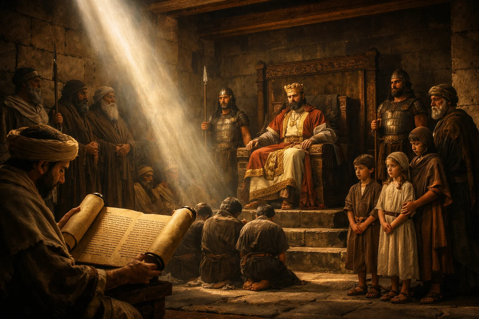 Justice and Mercy in the Royal Court