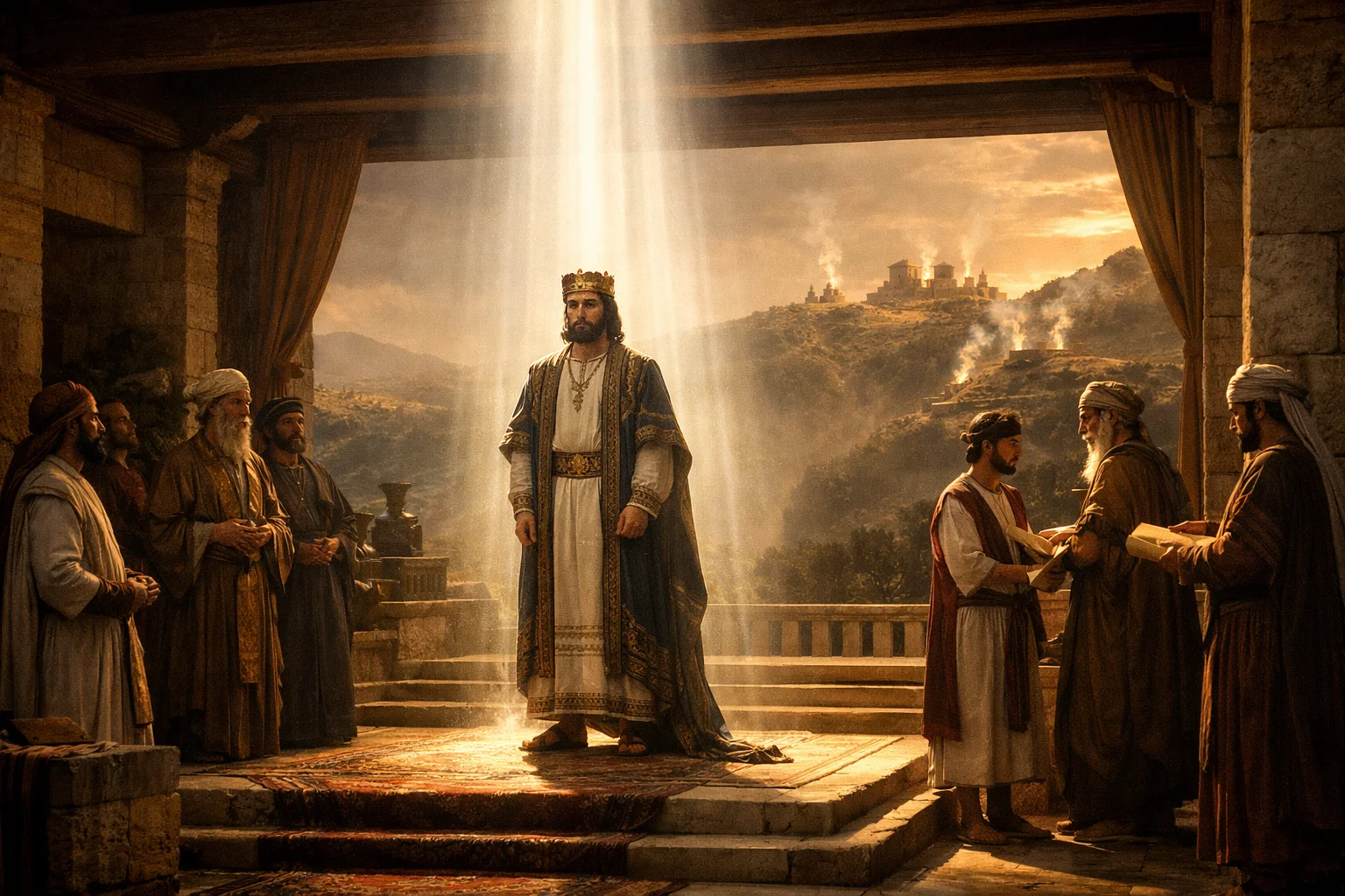 Azariah Is Crowned but Marked by Judgment