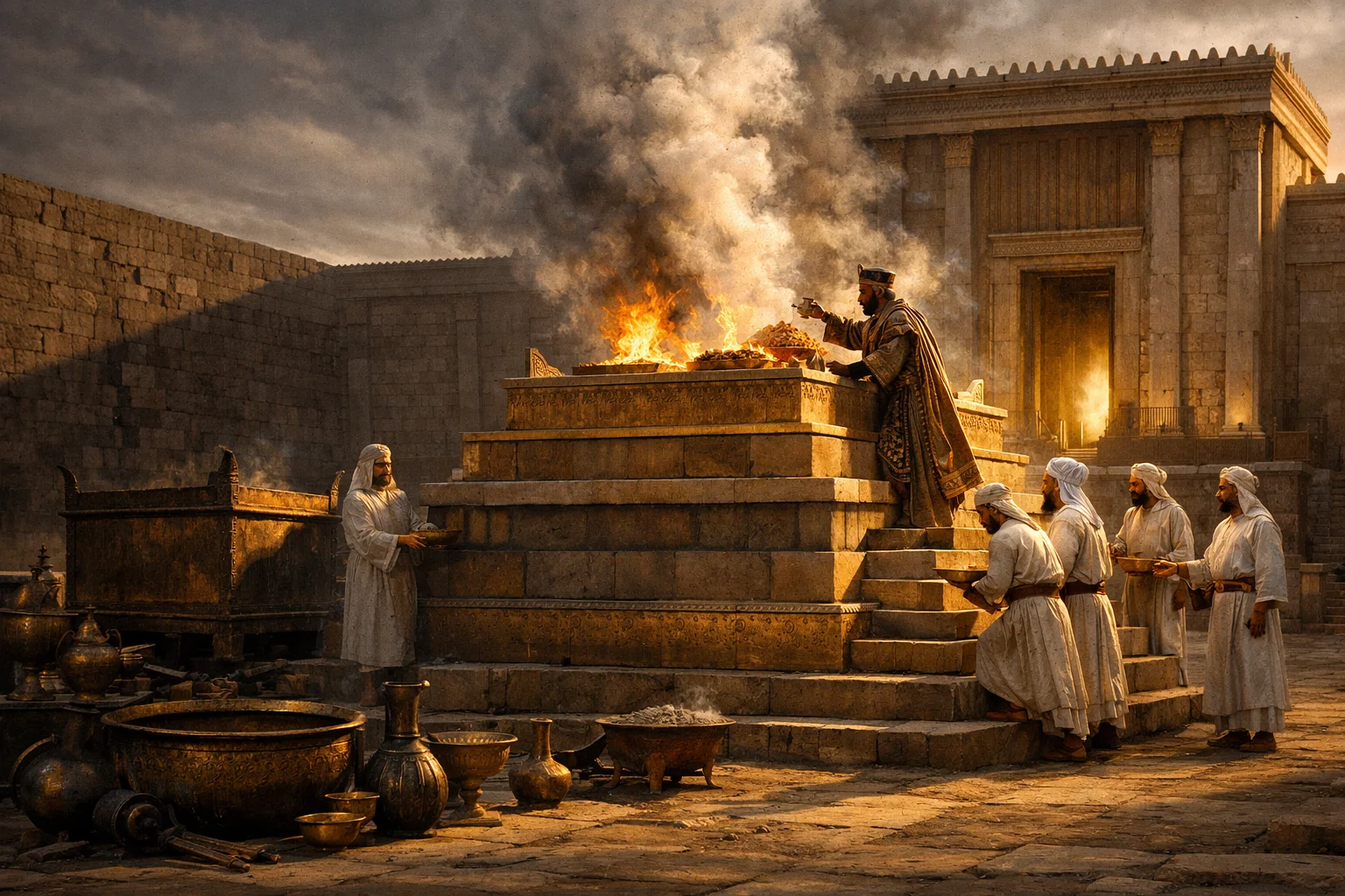 The New Altar in the Temple