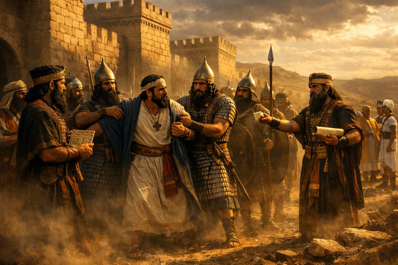 Hoshea Seized by Assyria