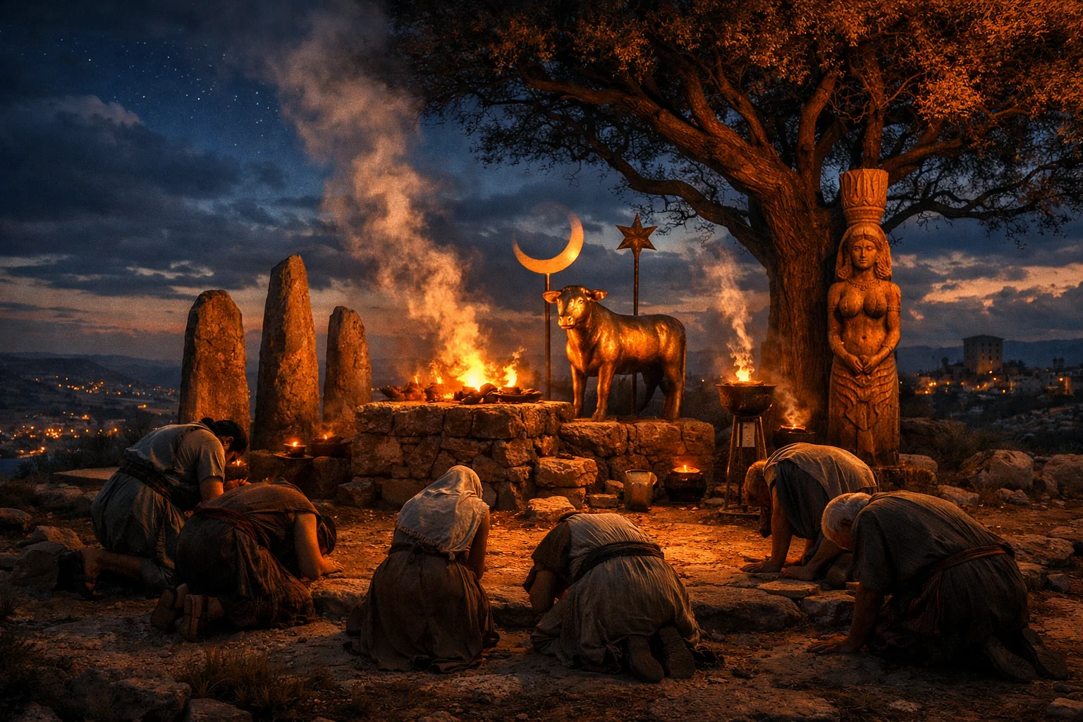 Israel’s Secret Idolatry on the Hills