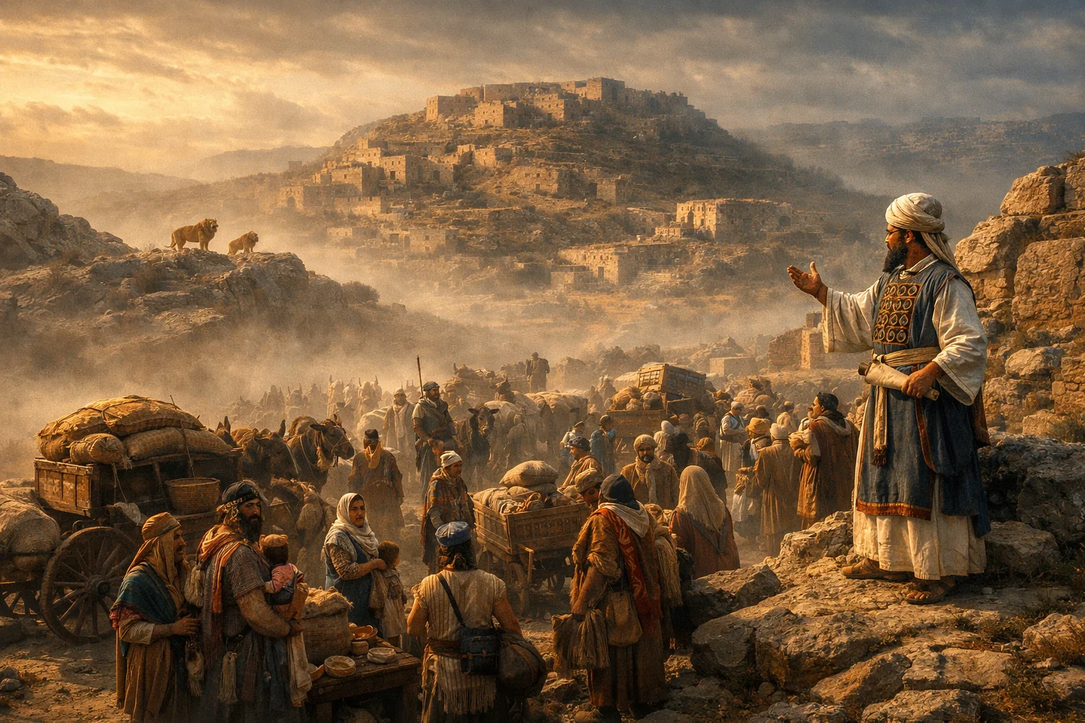 Foreign Settlers and the Lions