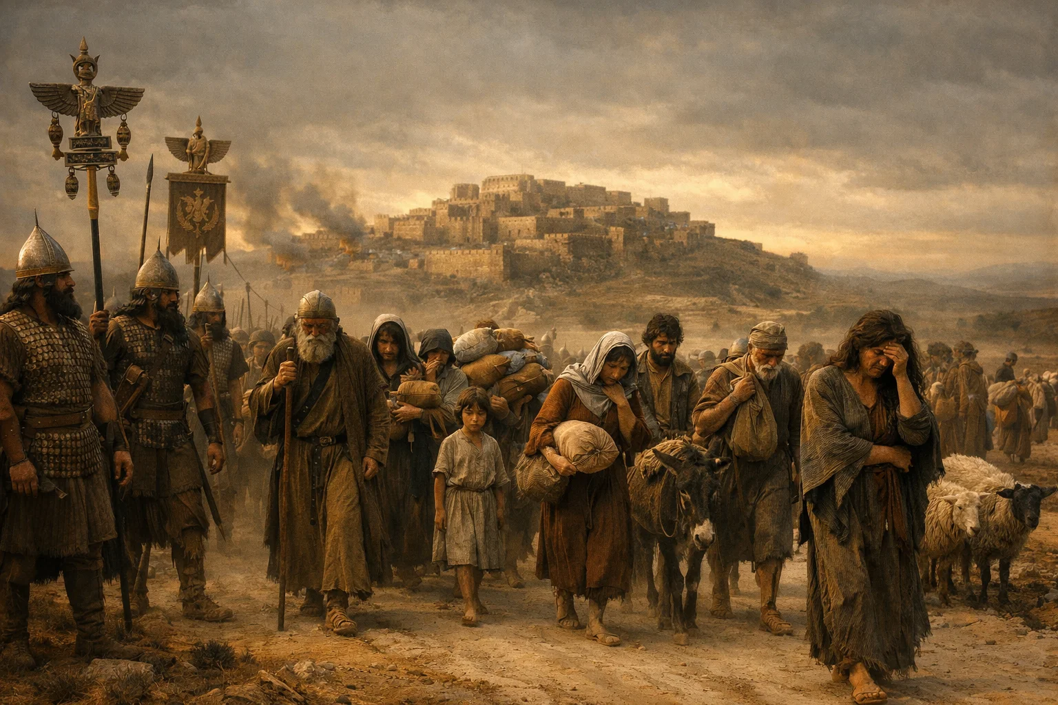 Assyria Carries Israel Away