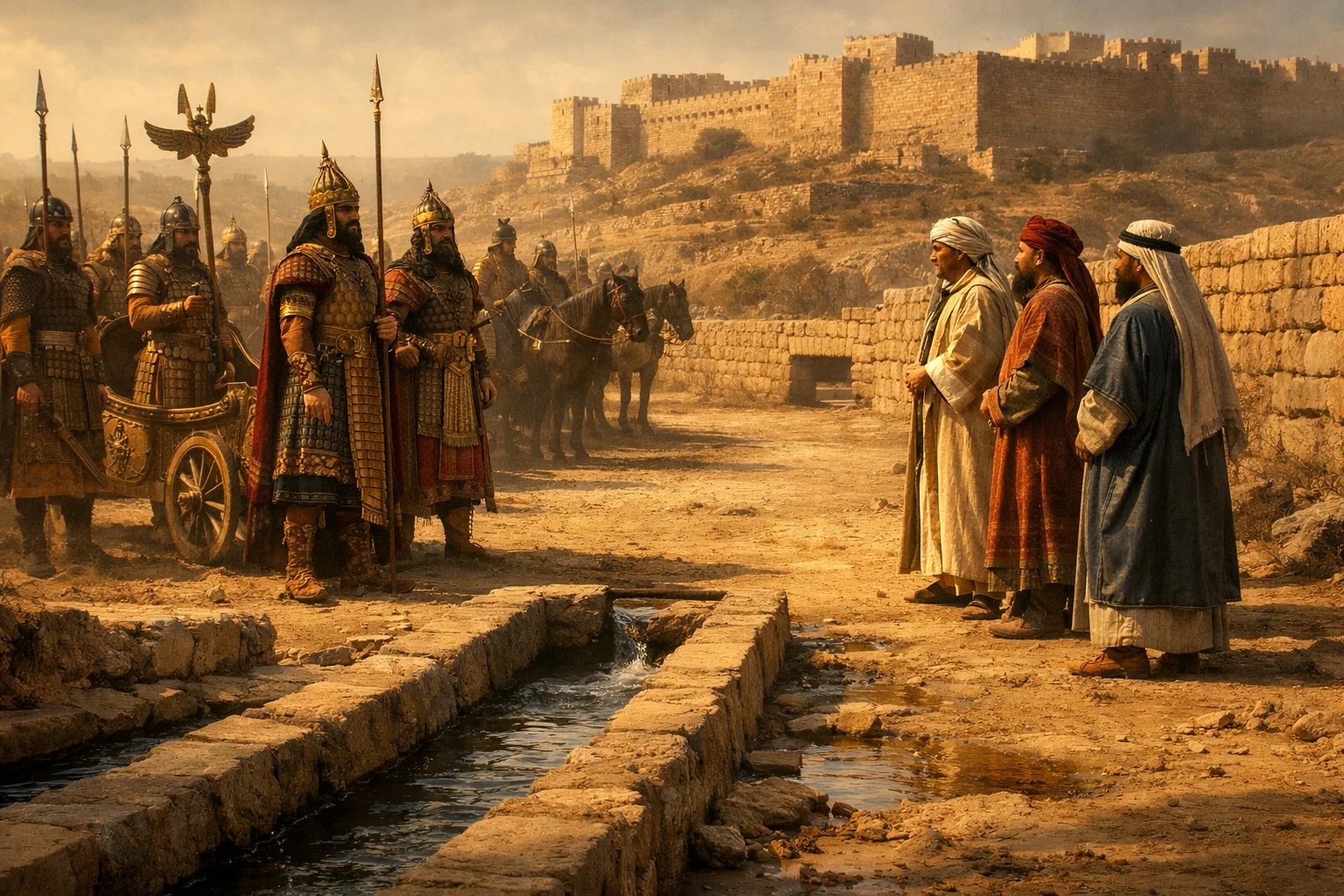 Assyrian Envoys at the Upper Pool