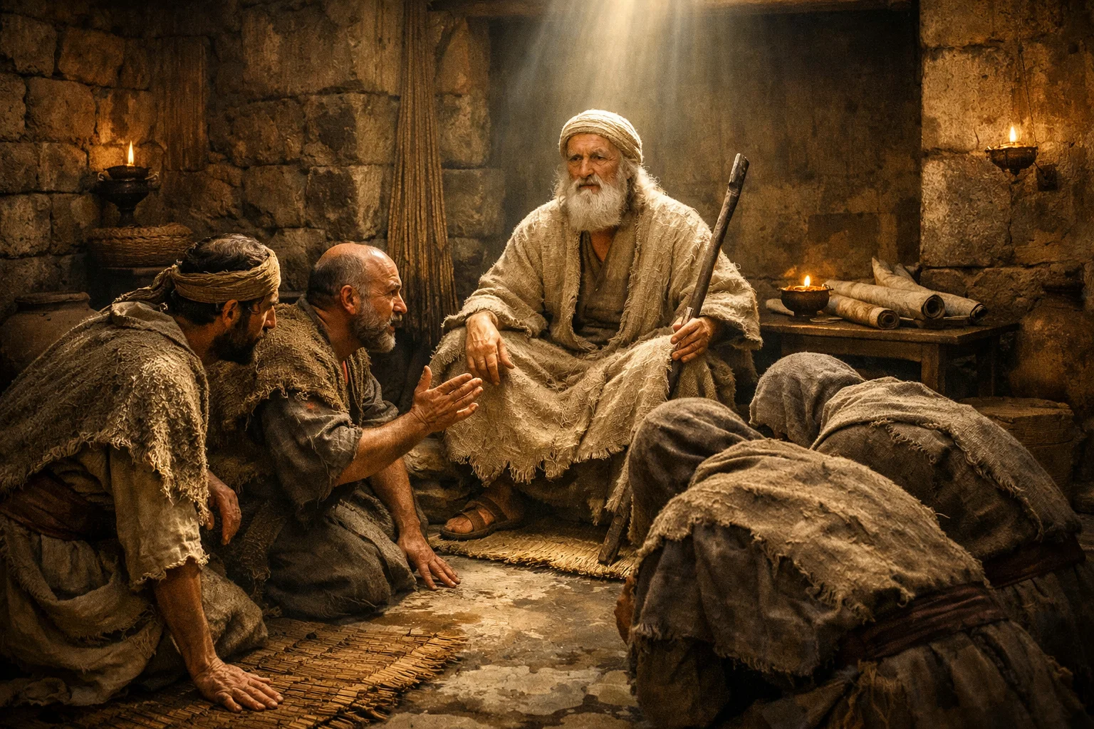 The Delegation Before Isaiah