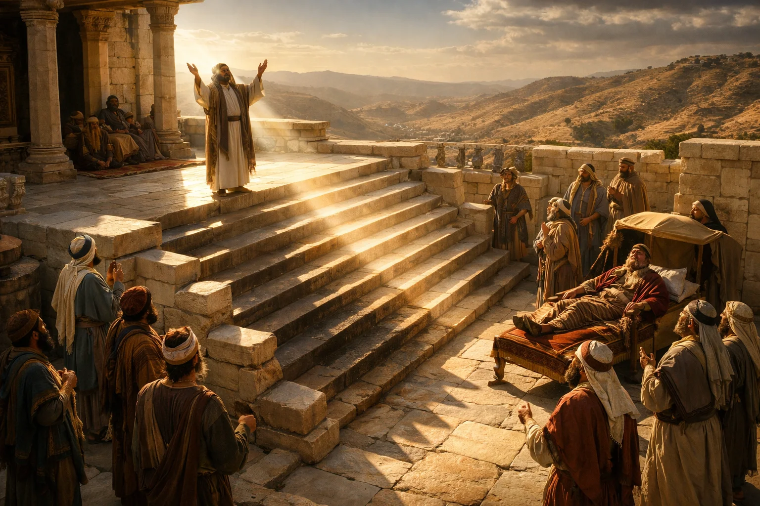 The Shadow Moves Back on Ahaz’s Stairway