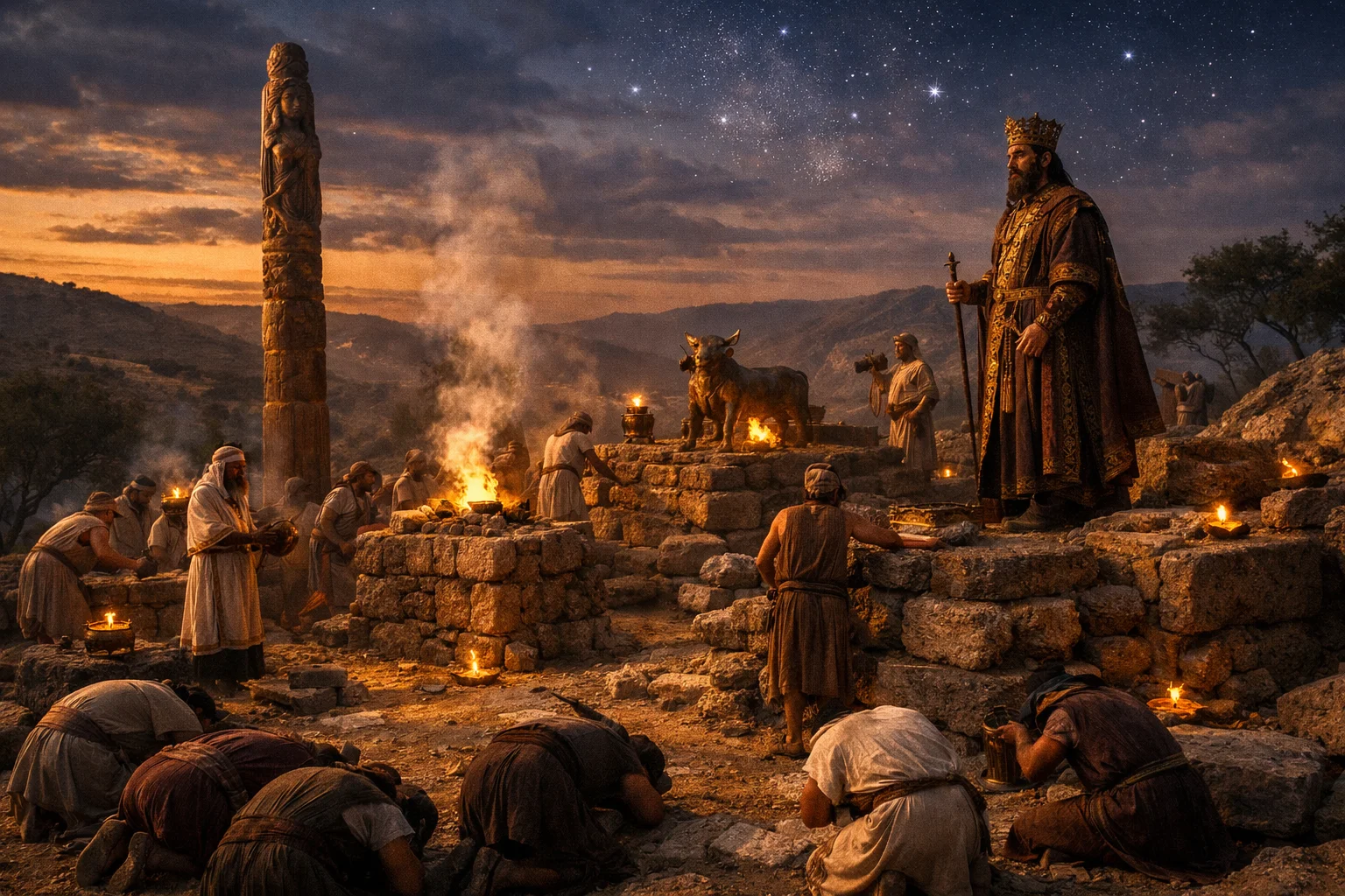 Altars Rise Again in Judah