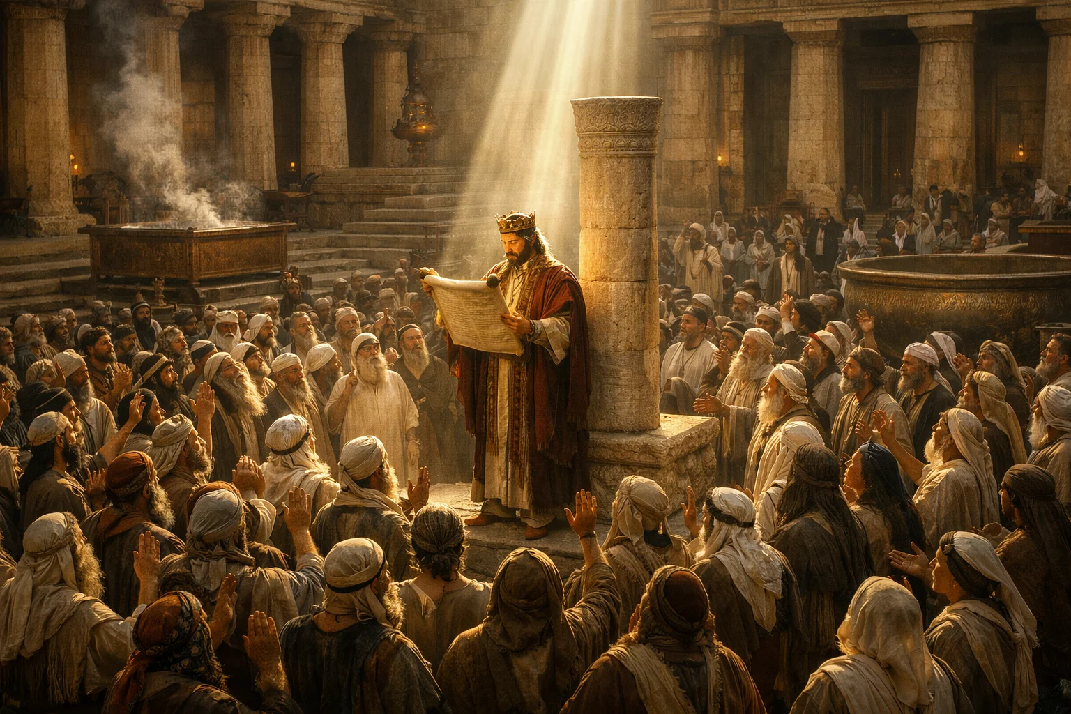 Josiah Reads the Book of the Covenant