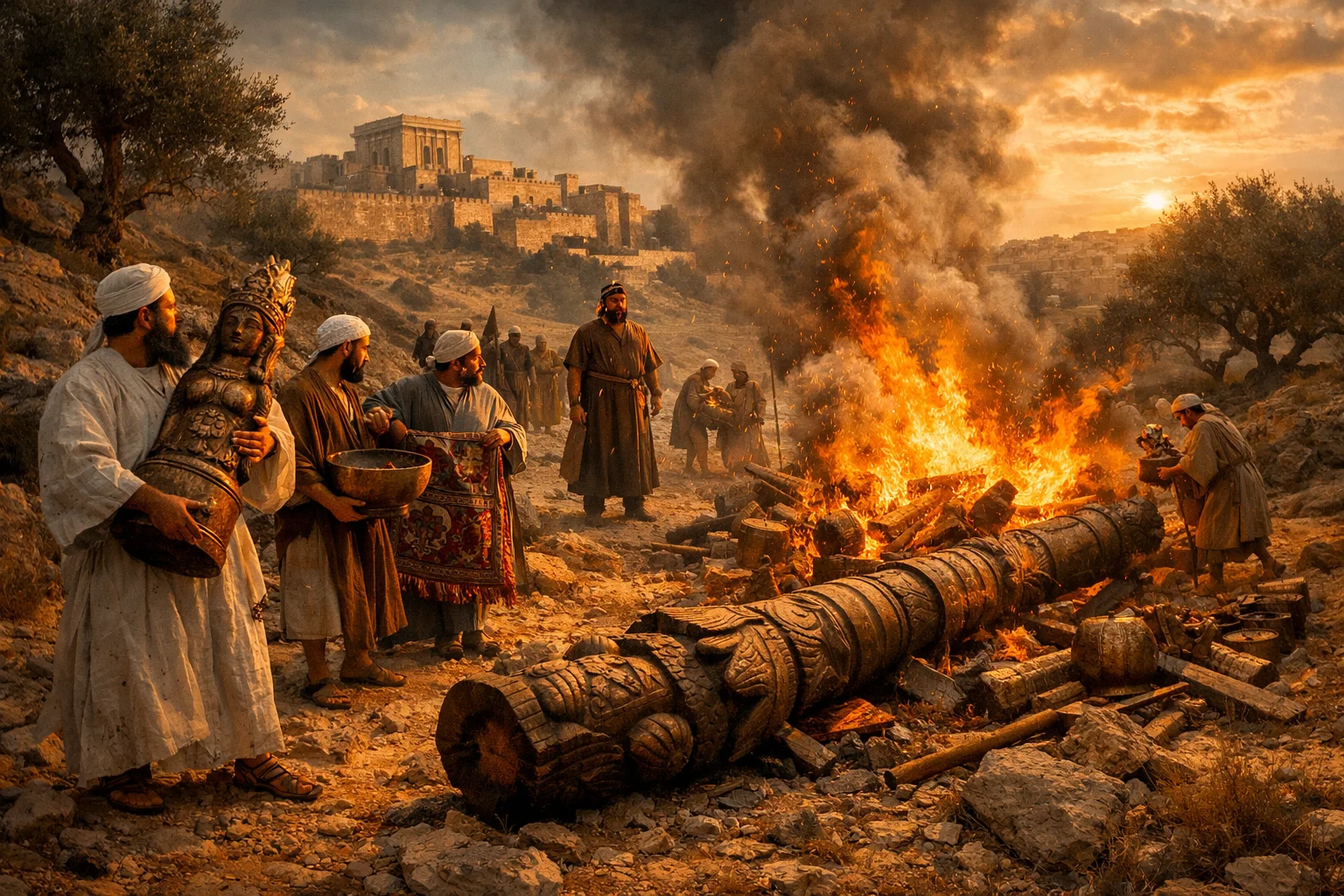 The Purging of Idols from the Temple