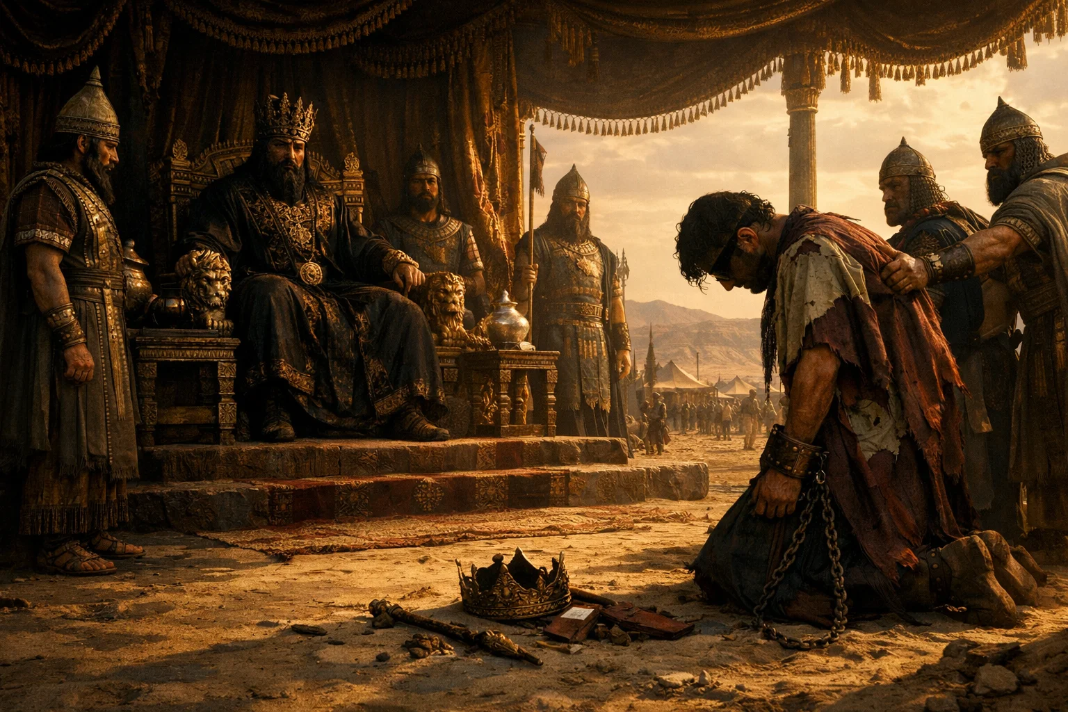 Zedekiah Before the King of Babylon