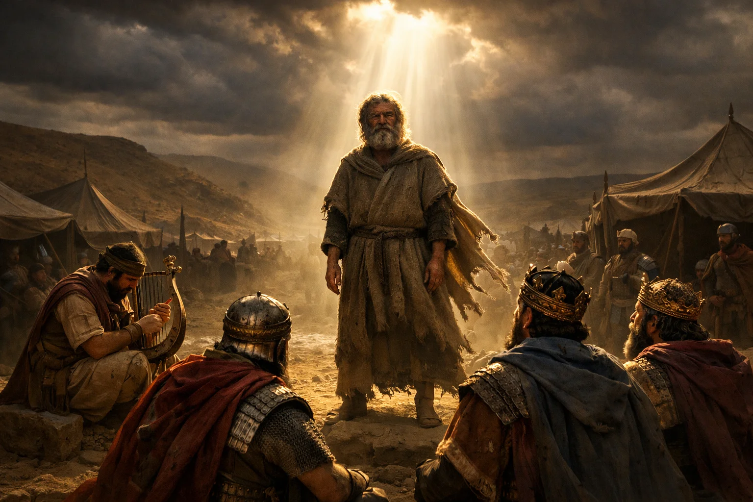 Elisha and the Harpist