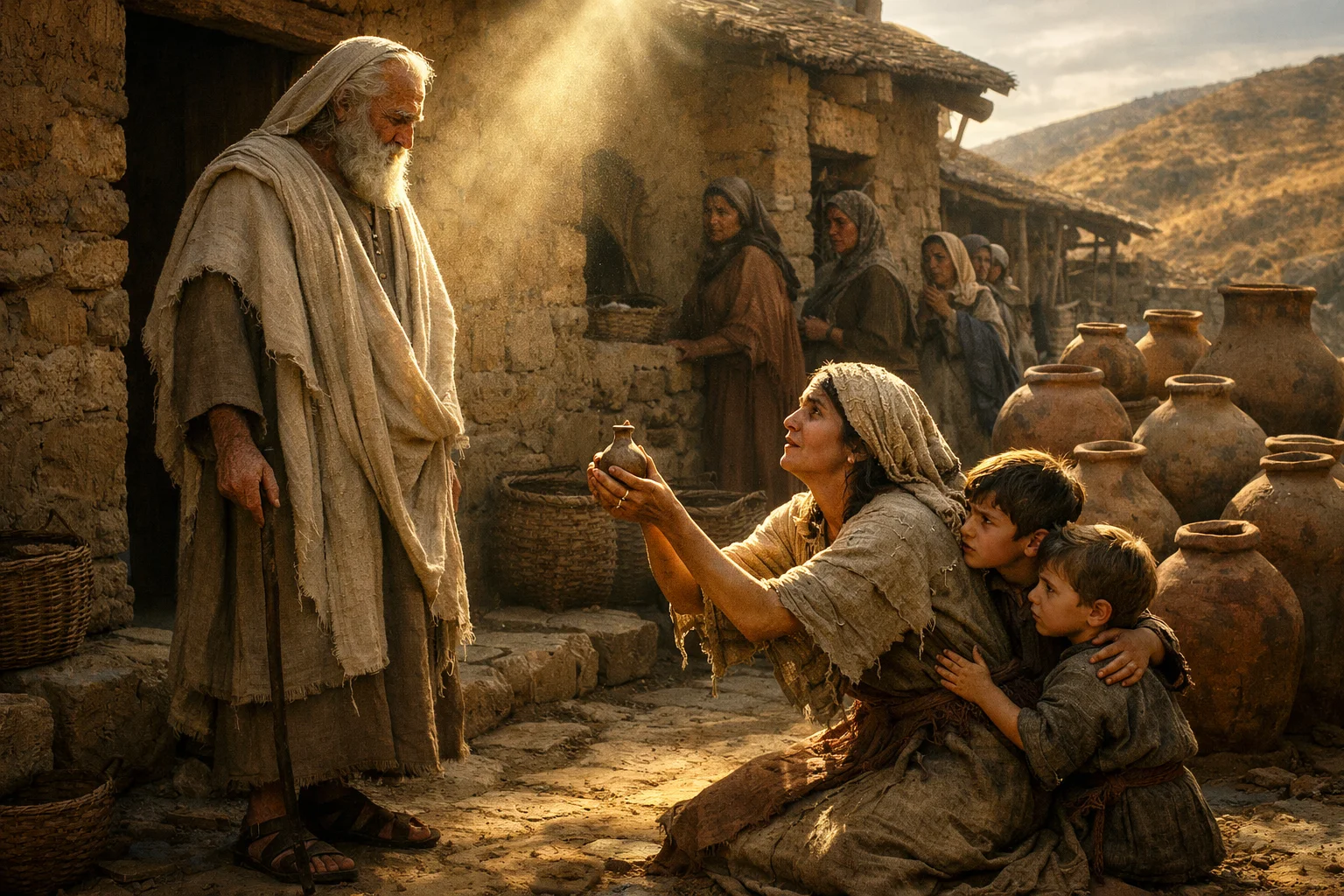 The Widow’s Cry and the Jar of Oil