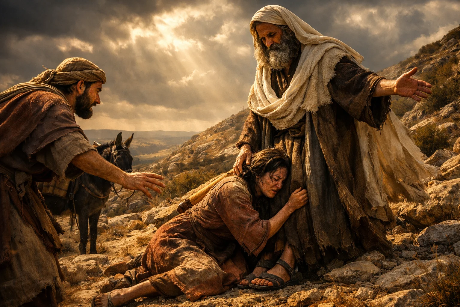 The Shunammite at Mount Carmel