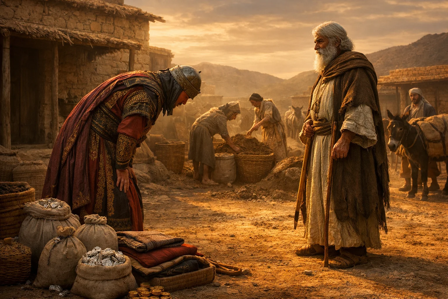 Naaman Confesses the LORD