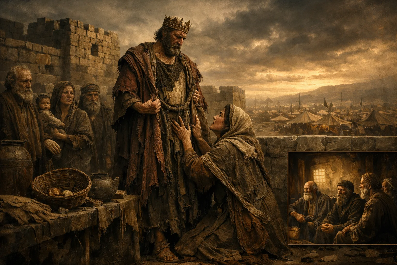 Famine on the Wall of Samaria