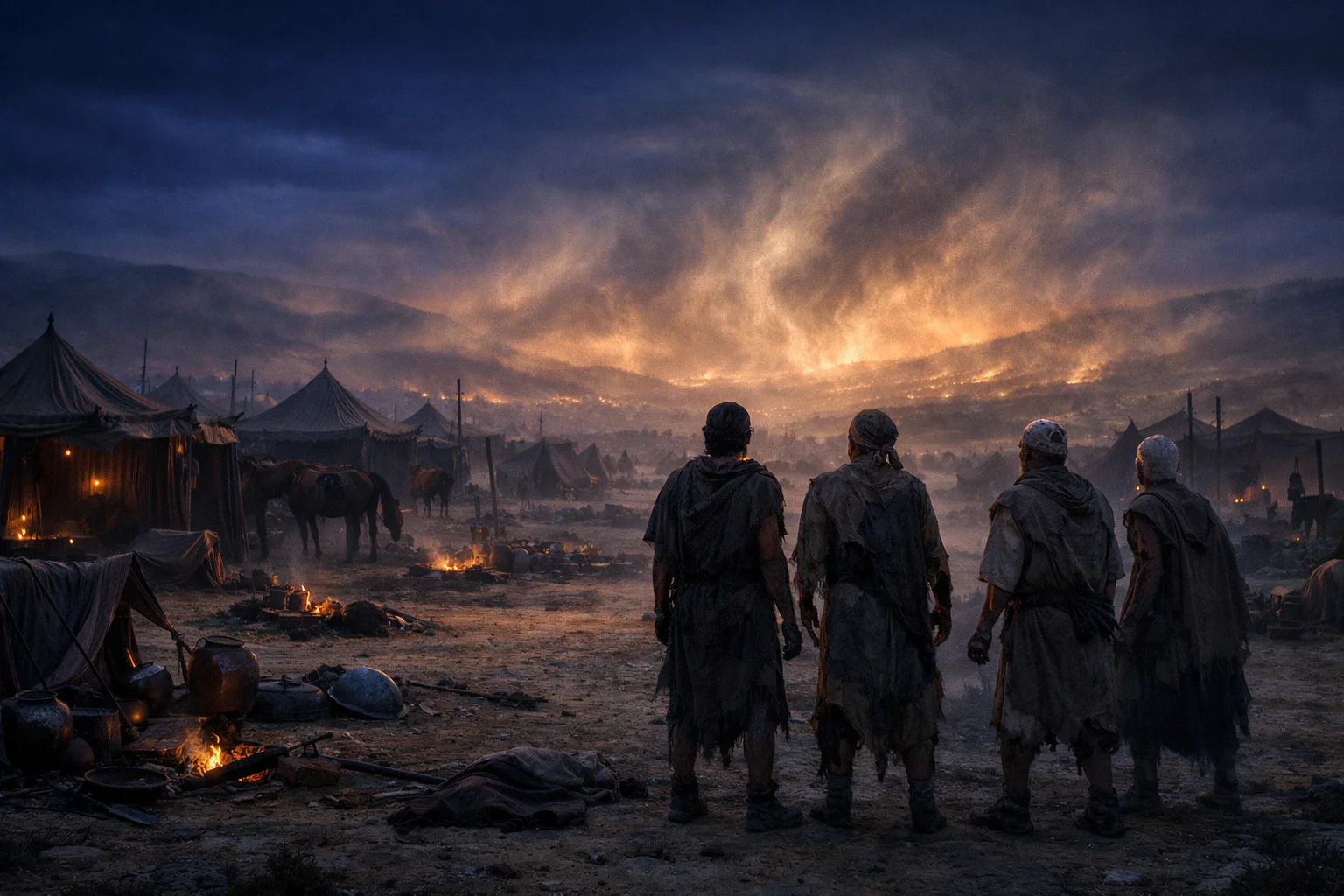 The Deserted Aramean Camp