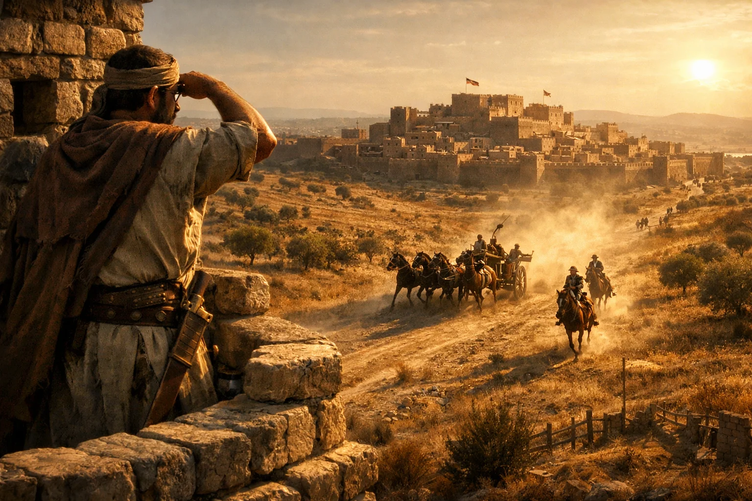 The Watchman Sees Jehu Coming