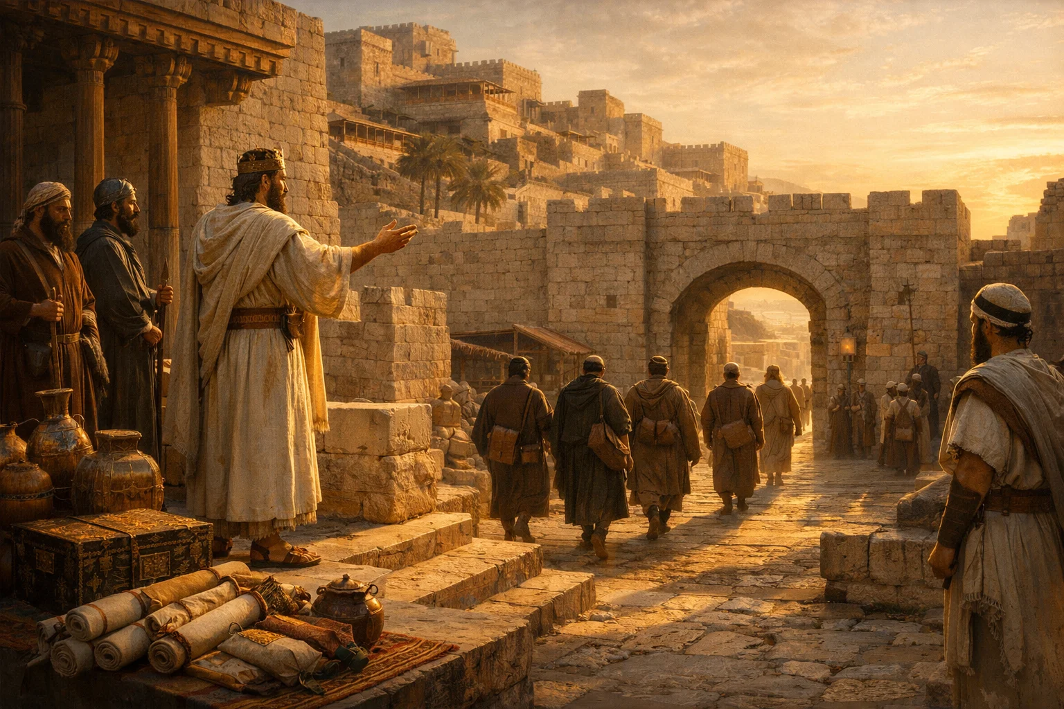 David Sends a Delegation of Kindness