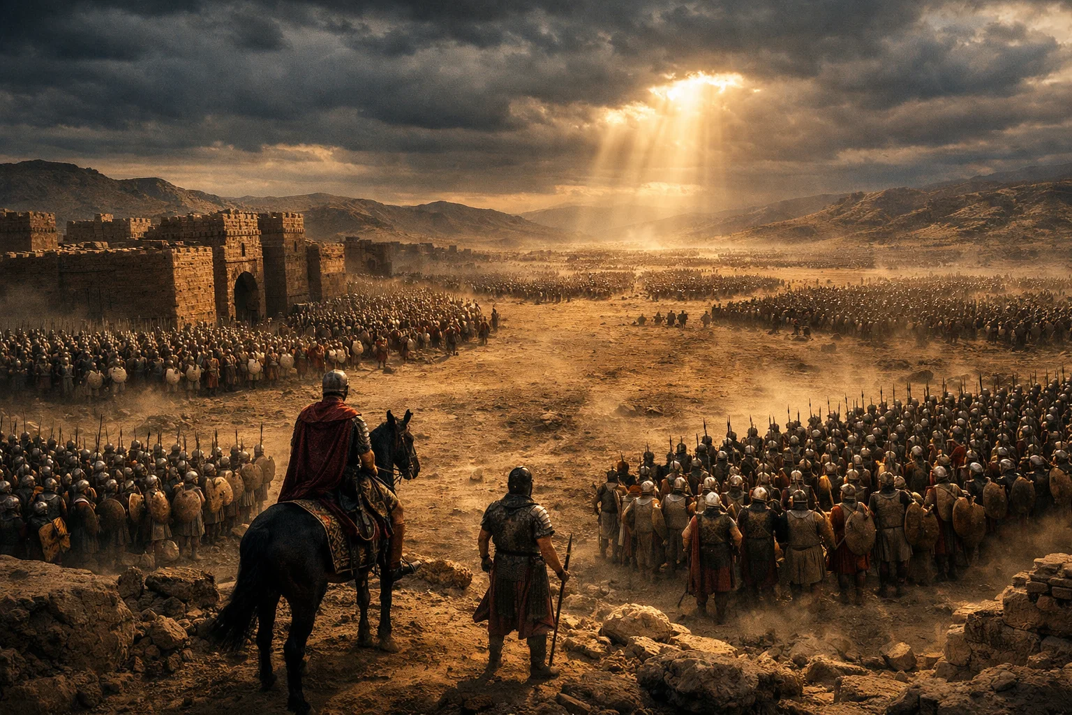 Joab Between Two Battle Lines