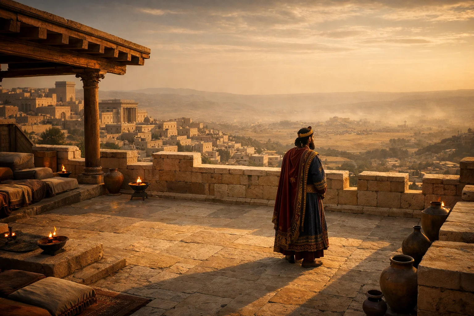 David Remains in Jerusalem